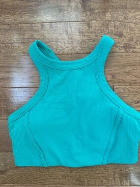 lululemon athletica teal tank top